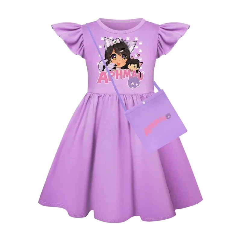 ren Fly Sleeve Casual Dress    APHMAU  Cosplay  Princess Dresses   Fashionable trend dress Birthday Vestidos Gift view 2