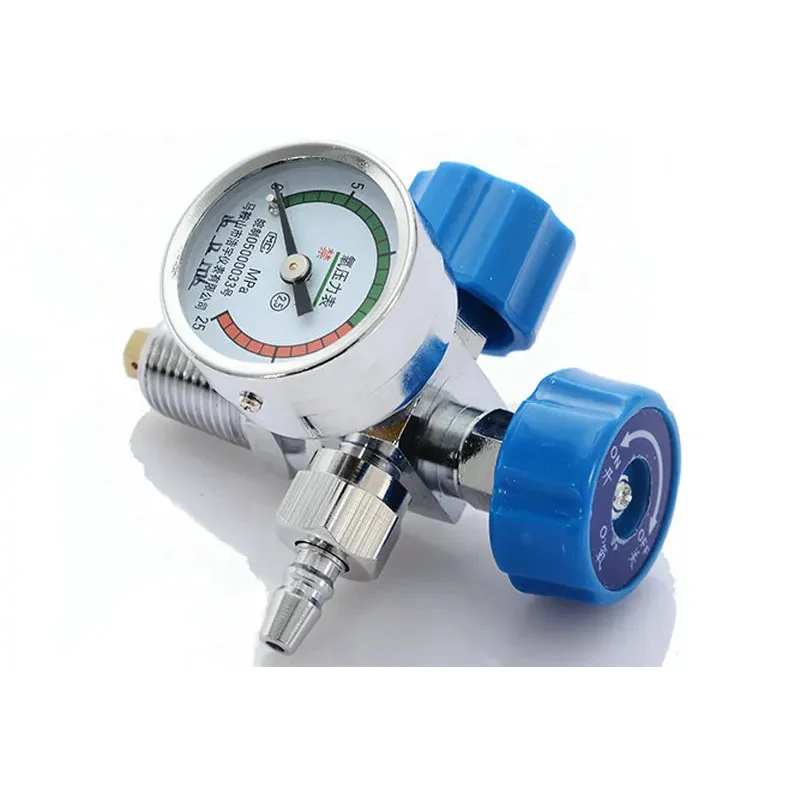 Promotion 4L bottle pressure gauge switch home oxygen meter accessories pressure reducing valve 2 3 4 7 L valve