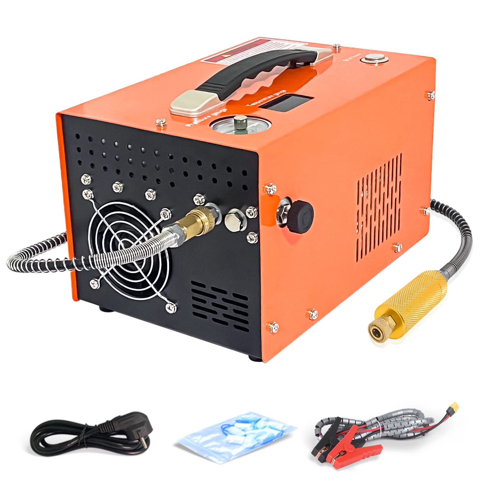 

NUOGE AUTO-STOP AIR PUMP 4500PSI 300BAR High-pressure air compressor Easy to carry Short inflation time