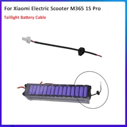 Taillight Battery Cable With Silicone Waterproof Plug For Xiaomi Electric Scooter M365 1S Pro Kickscooter Rubber Line Terminal
