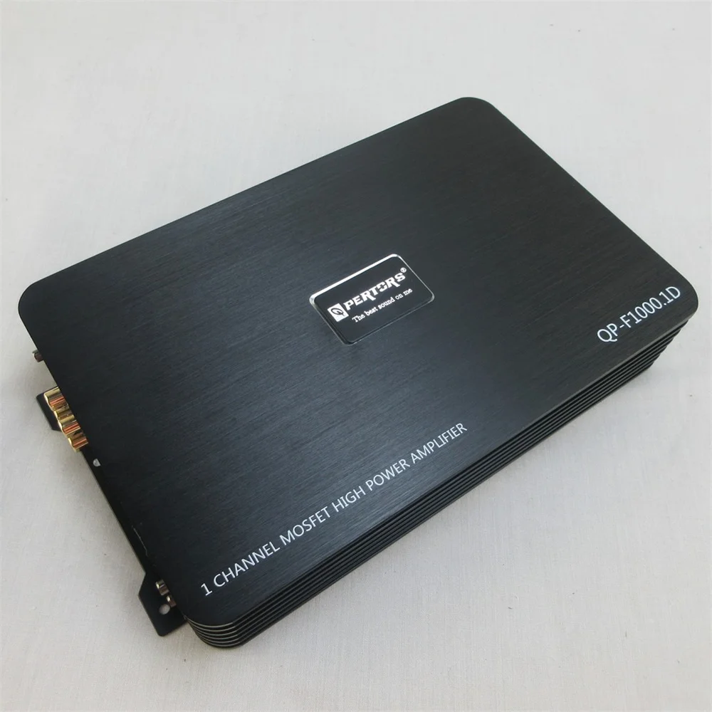 Car Audio High-power Output Vehicle-mounted Single-channel Universal Channel Amplifier with Wire-controlled Power Amplifier