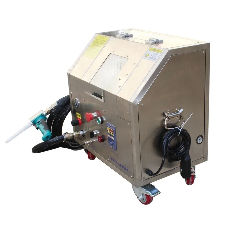 Tablet case automatic deburring and deburring machine, dry ice deburring and cleaning machine