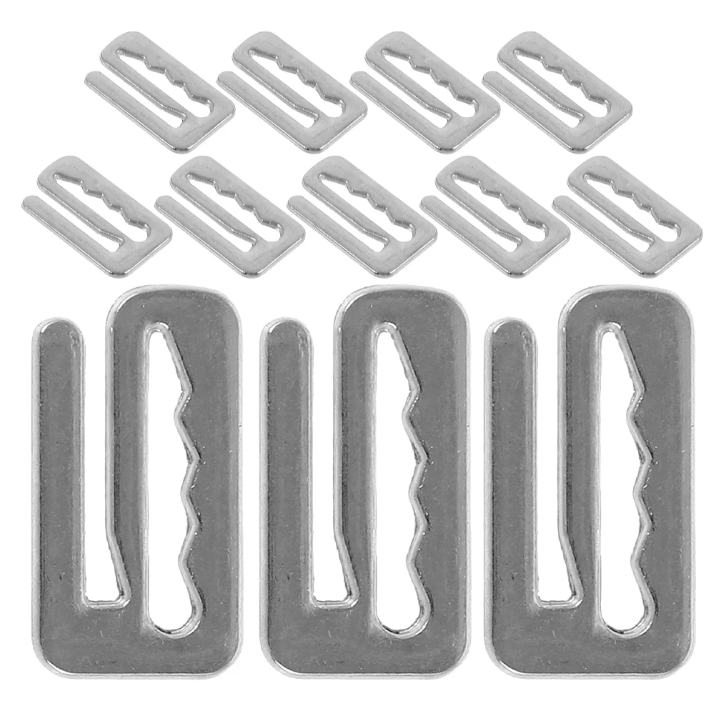 12 Pcs Salon Grade Barber Clips Zinc Alloy Haircut Cape Hook Adjusters Replacement Cape Hooks for Stylists Haircut Clip Bathing