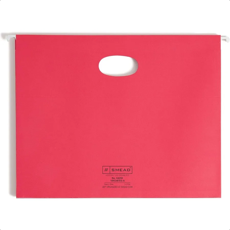 جيب معلق مع مجمعة FullHeight 31 2 توسيع حجم الرسالة ألوان متنوعة 4 لكل عبوة 64290