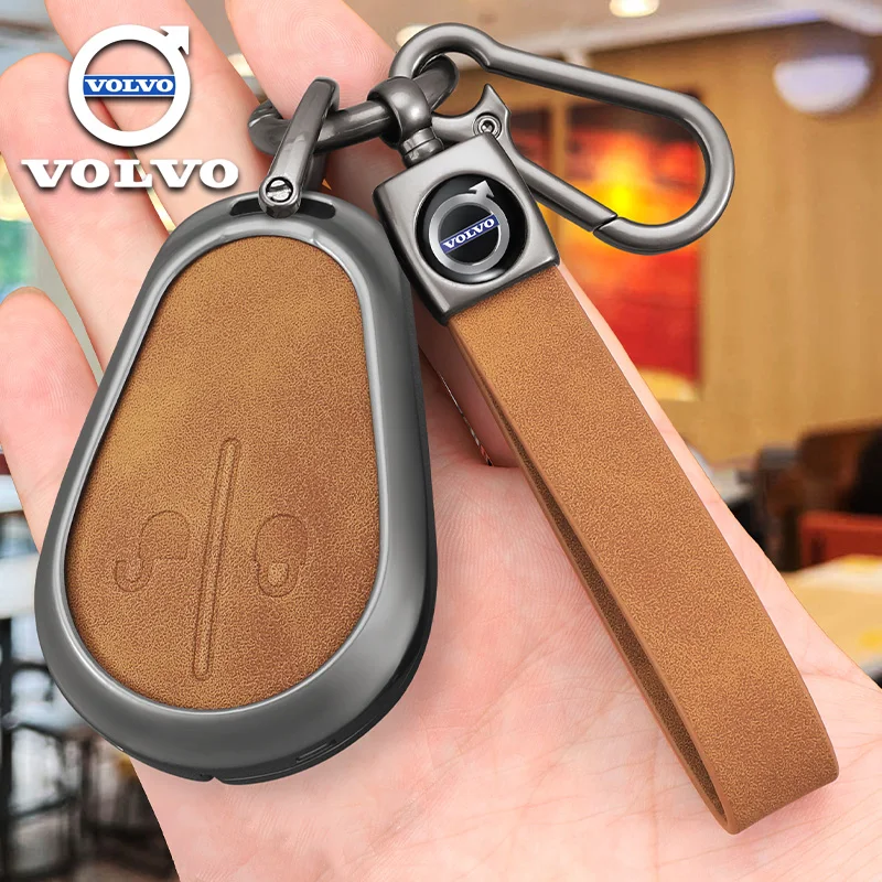 Zinc Alloy Car Key Case Shell Cover Fob For Volvo Evro 5 VNL VNM FM FH VN FL Euro 5 Truck 630 670 780 880 Protection Accessories