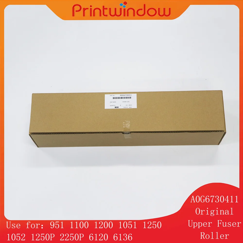 A0G6730411 Original Upper Fuser Roller for Konica Minolta Bizhub Pro 951 1100 1200 1051 1250 1052 1250P 6120 6136 A9JT730400