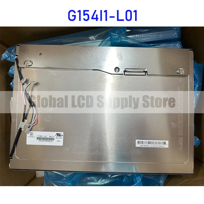 G154I1-L01 15.4 Inch LCD Display Screen Panel Original for CMO 20 Pins Connector Brand New and Fast Shipping 100% Tested