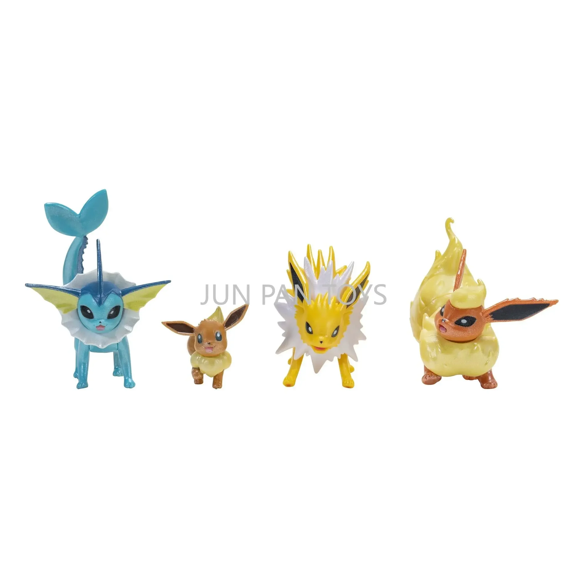 Pokémon Select Evolution Multipack Action Figures Set Eevee Jolteon Vaporeon Flareon Cartoon Animal Model Girls Children's Toys