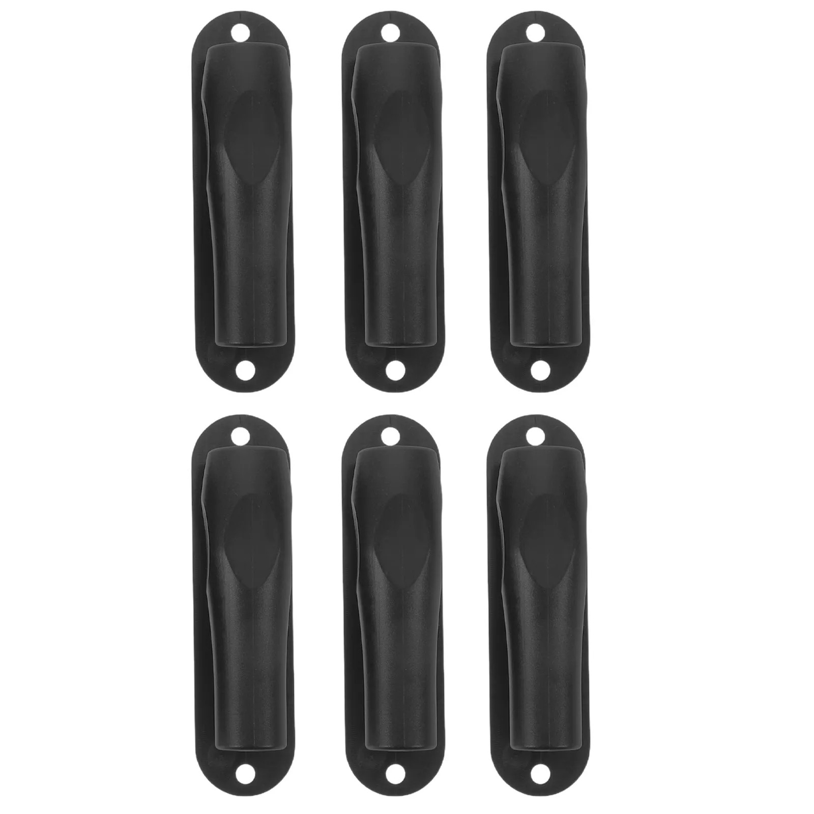6 Pcs Ballpoint Pen Clip Holder Adhesive Gel Classroom Supplies Clipboard Mounted