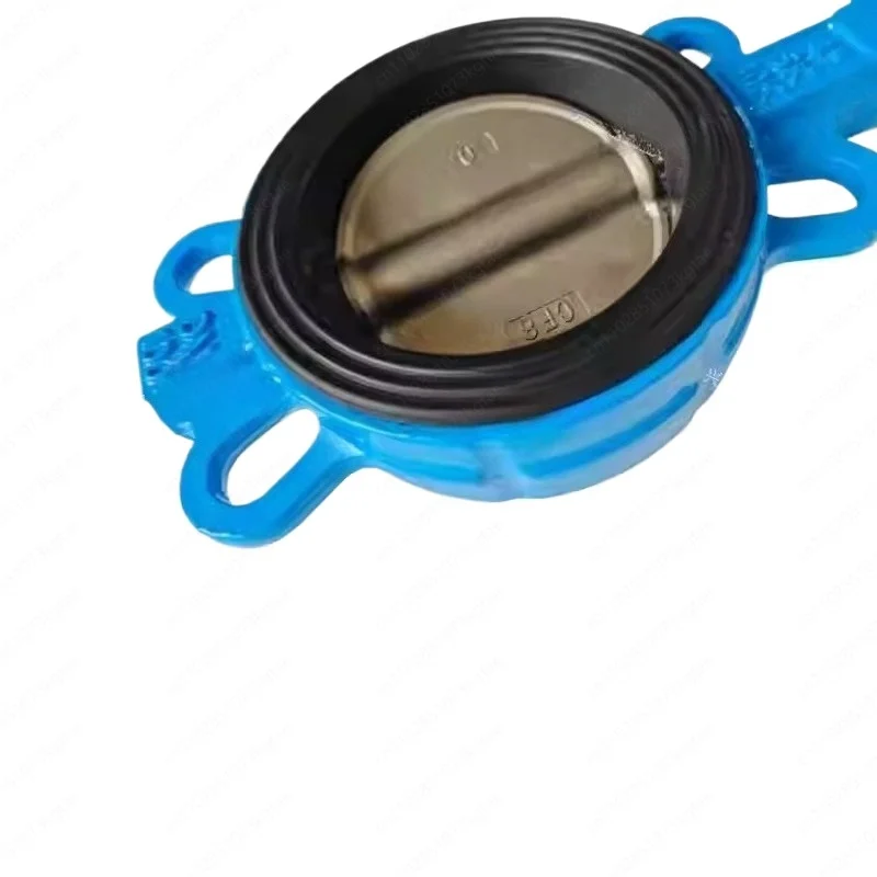 Pneumatic Wafer Type Butterfly Valve - Optional Ball Milled Disc & Stainless Steel Plate