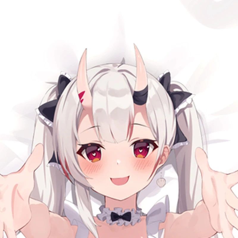 New Pattern Dakimakura Anime Nakiri Ayame Double-sided Print Life-size Body Pillow Cover Bedding Gifts