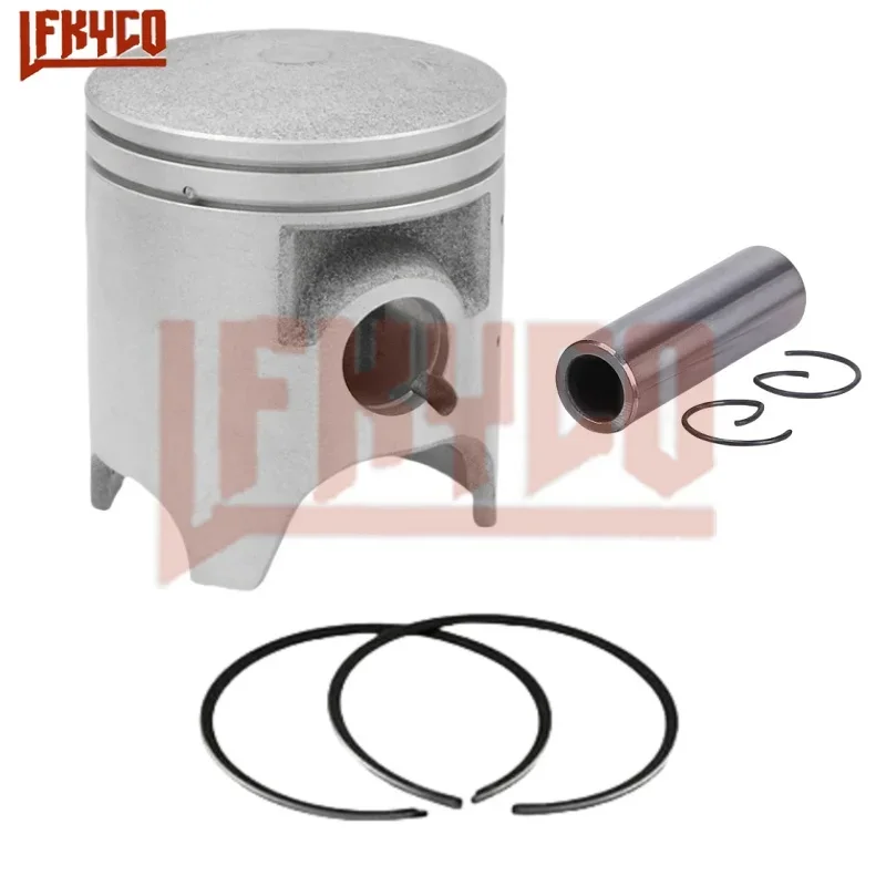 Motorcycle Accesories 56.4mm~57.4mm Motor Piston Kit Pin 16mm For YAMAHA TZR125 TZR 125 DT125R TDR125 R1-Z YPVS125 Engine Parts