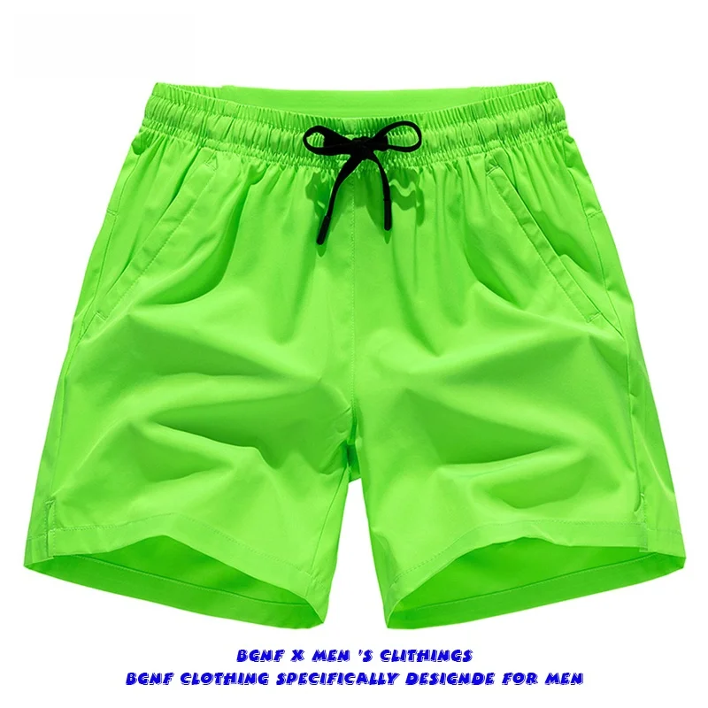 

Fluorescent een Qui Dry Ice Silk Sports orts Men's 2026 New Summer Outdoor Running Fitn Training Tee-quarter Length