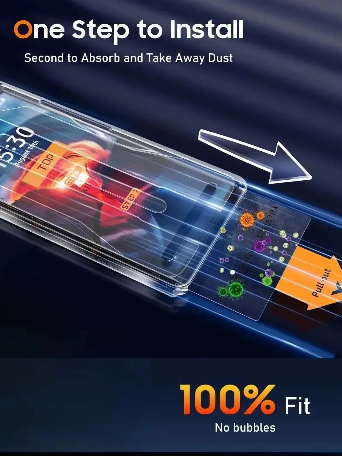 5 قطعة واقي شاشة زجاجي معزز مضاد للتجسس لهاتف أبل آيفون 16 برو ماكس 15 14 13 12 11 XS XR Plus 5G فيلم مقسى