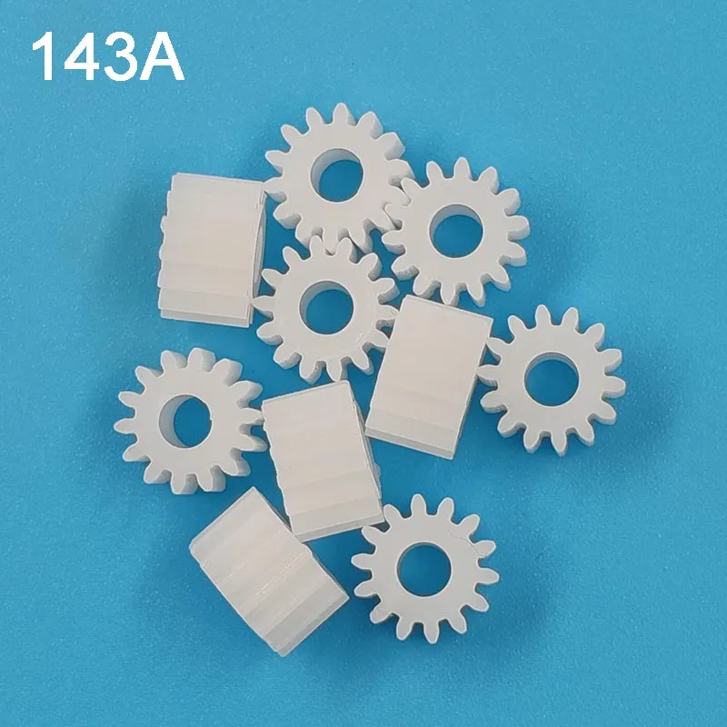 143A 0.5M Gears 14 Teeth Modulus 0.5 Plastic Pinion Toy Parts Accessories 10pcs/lot