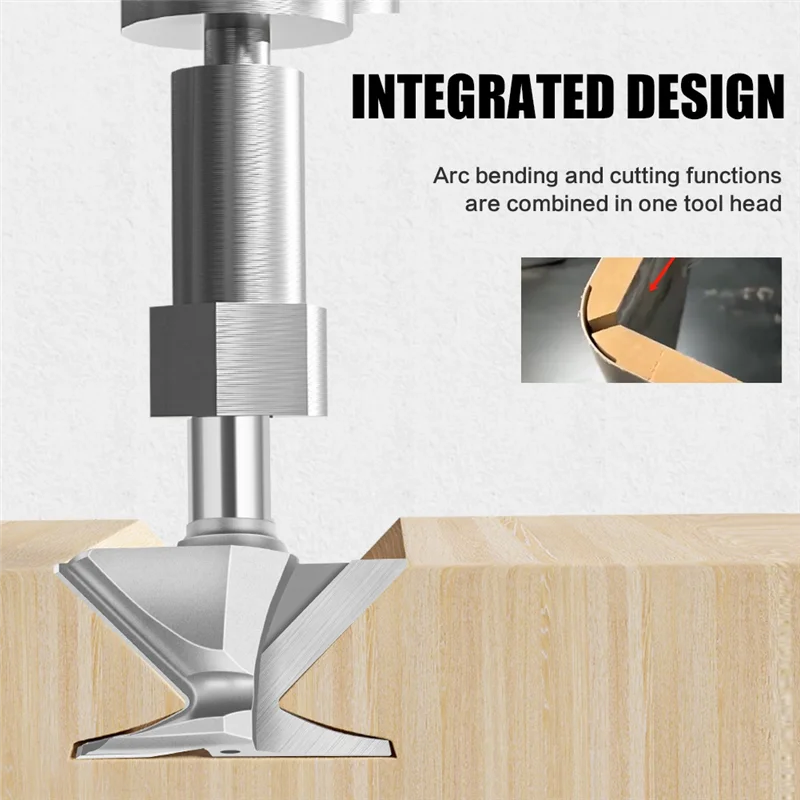 

BYBS-Arc Bending Integrated Router Bit Forming Tool Arc Bending Router Bit For Wooden Door Wall Cabinet