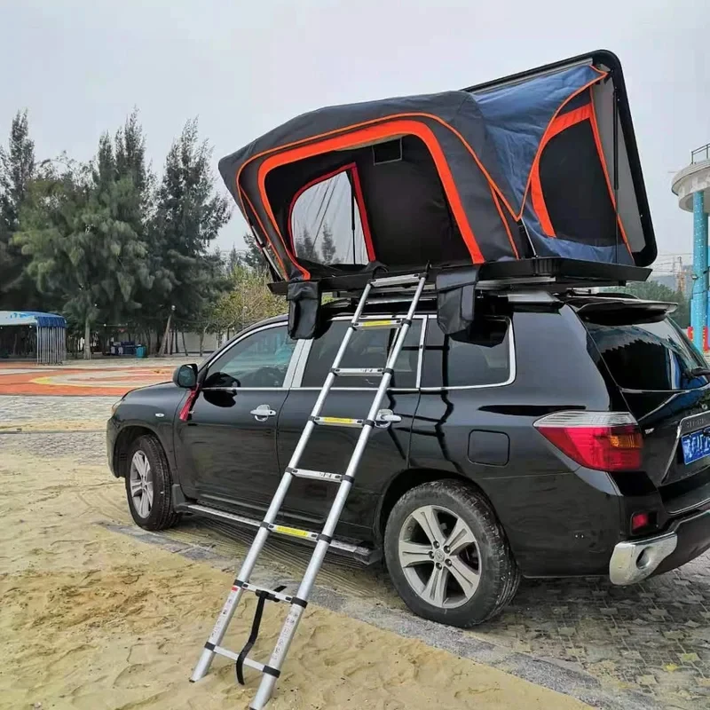 

2-3 person aluminum hard shell , camping waterproof , adventure land roof tent