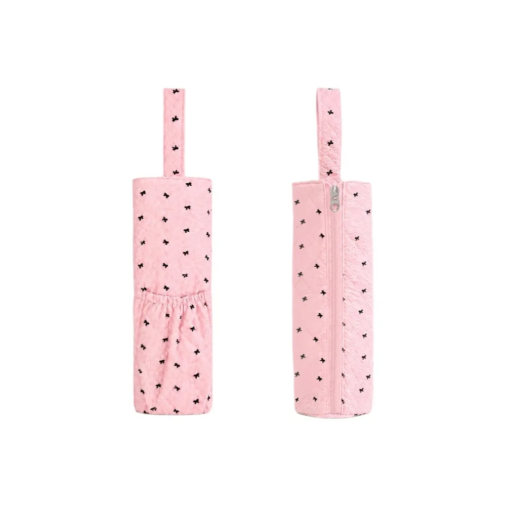 High Temperature Resistant Curling Iron Storage Bag Heat-insulating Dustproof Electric Coil Clamp Protective Cover Bow