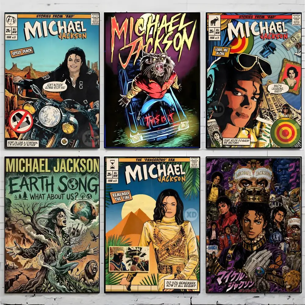 Singer Pop Michael Jackson Poster Superior Home Space  Indoor Decorative Art & Home Decor