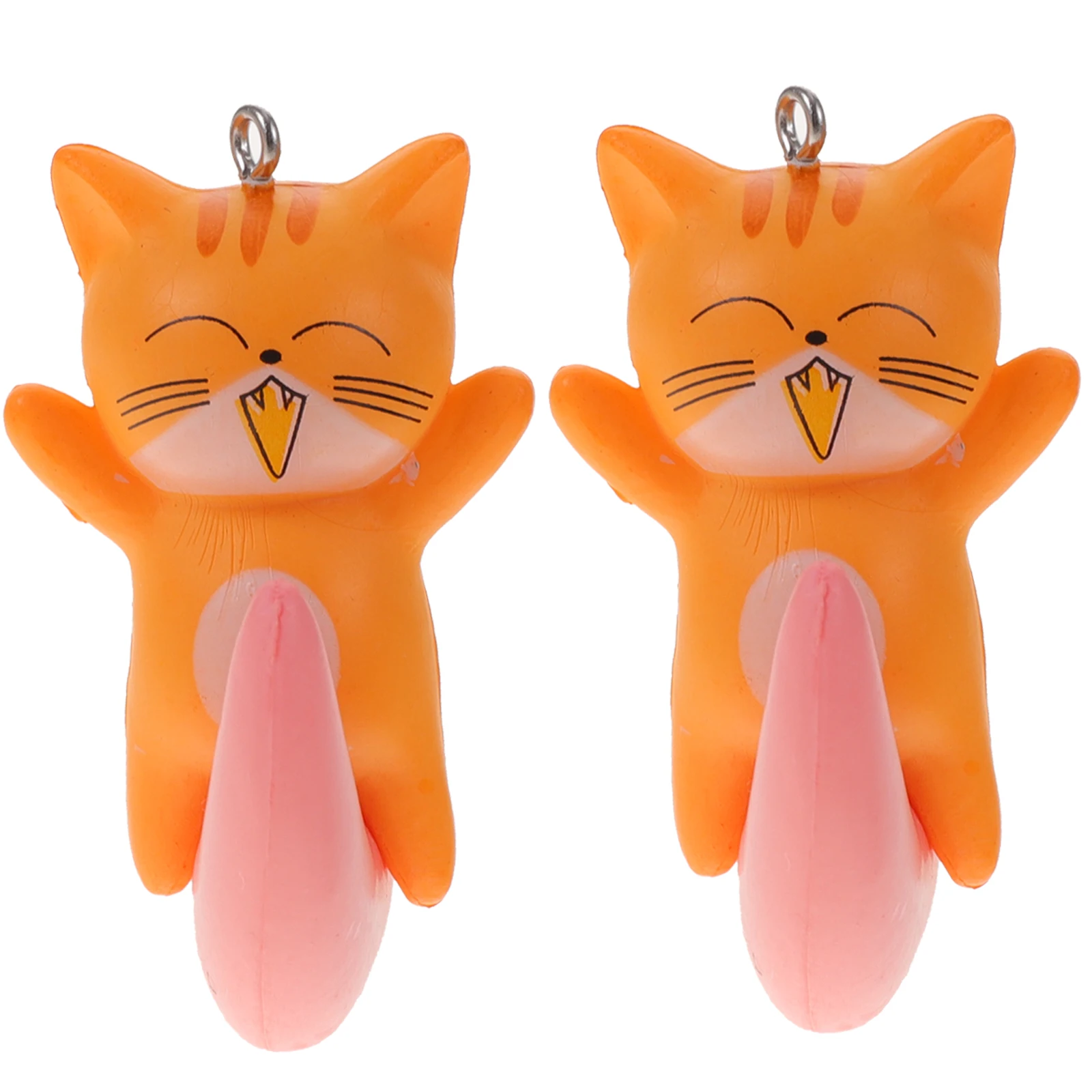 

2Pcs Moon Aquarium Decorations Durable Material Fish Tank naments Cartoon Shape Home Office Pet Hanging nament Supplies