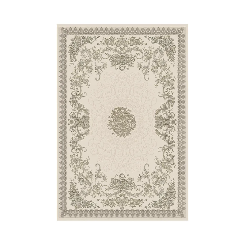 Court Europe Living Room Carpet Luxury Soft Fluffy Thick Living Room Area Rug Decor Bedroom Cloakroom Large Floor Mat Non-slip