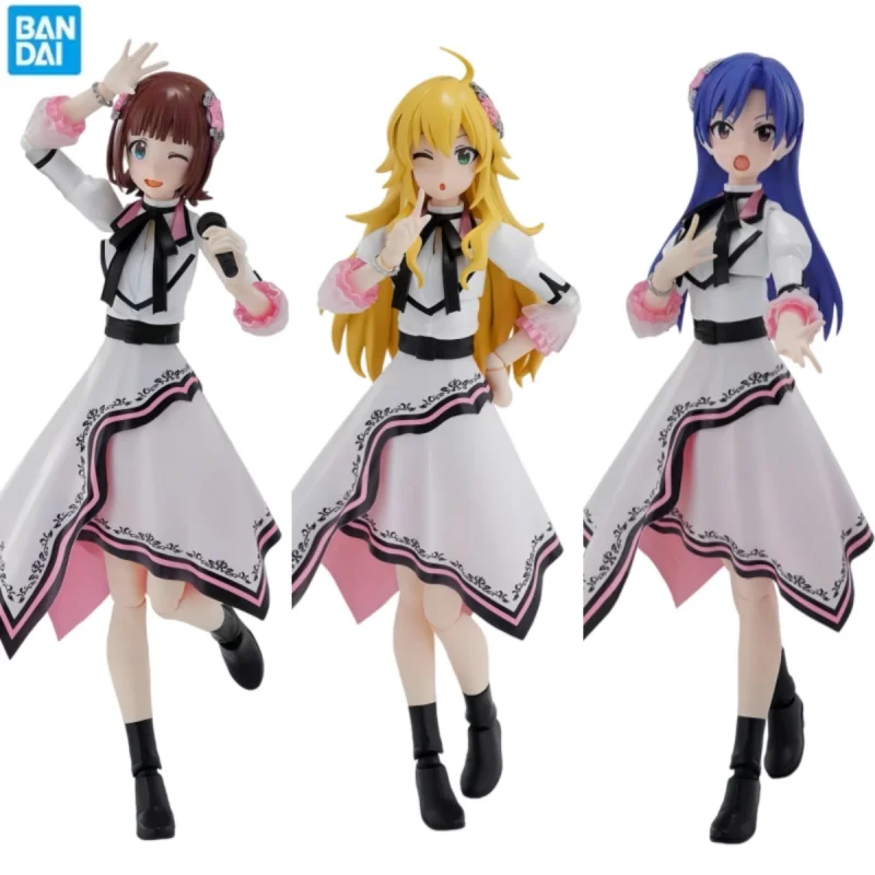 

В наличии натуральная Bandai 30ms The Idol Master Haruka Amami Chihaya Kisaragi Hoshii Miki аниме фигурка в сборе модель игрушки подарки