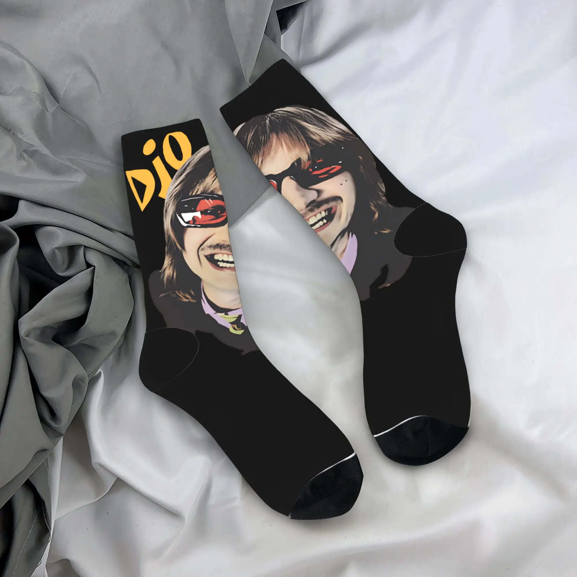 

Мужские носки с забавным принтом Djo, осенние корейские удобные носки с принтом, противоскользящие носки для скалолазания