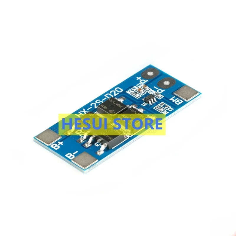 2 Series lithium battery protection panel 7.4V 8.4V/13A Working current /20A current limit