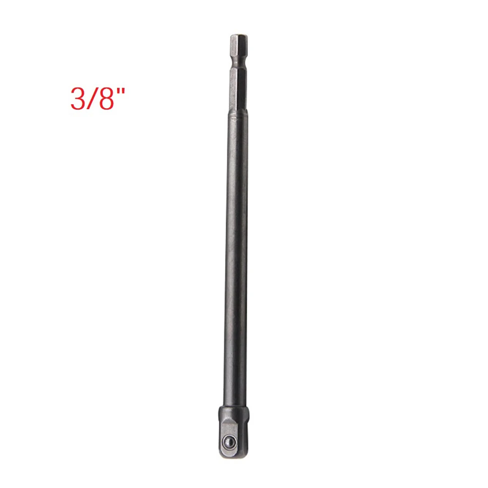 1/3 Pcs 150mm Impact Screwdriver Drill Bit Socket Adapter Extension Bar 1/4 3/8 1/2inch For Power Screwdriver Tools Accessories