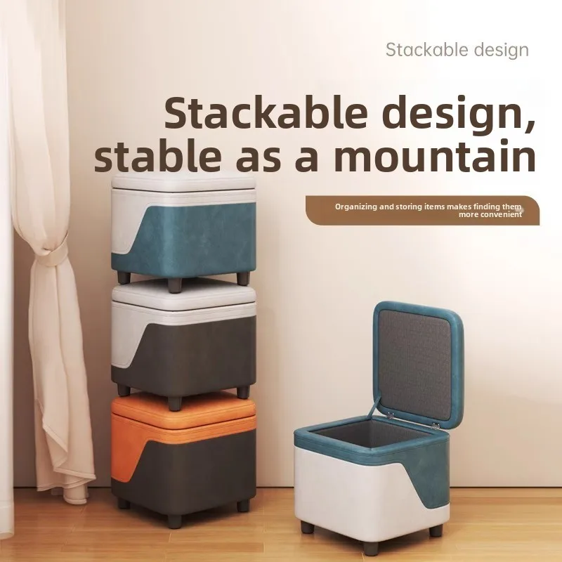 Small stool household shoe change stool low stool simple small stool living room sofa stool bedroom storage stool