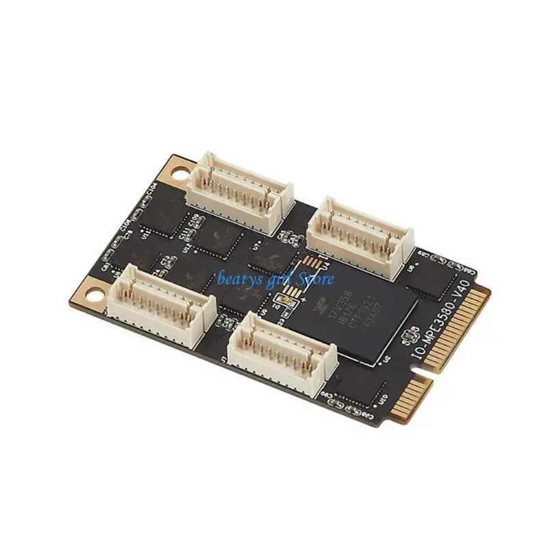 C7AB Mini PCIE a 8 RS232 Porta serial Porta multi-srial DB9 Mini PCIE