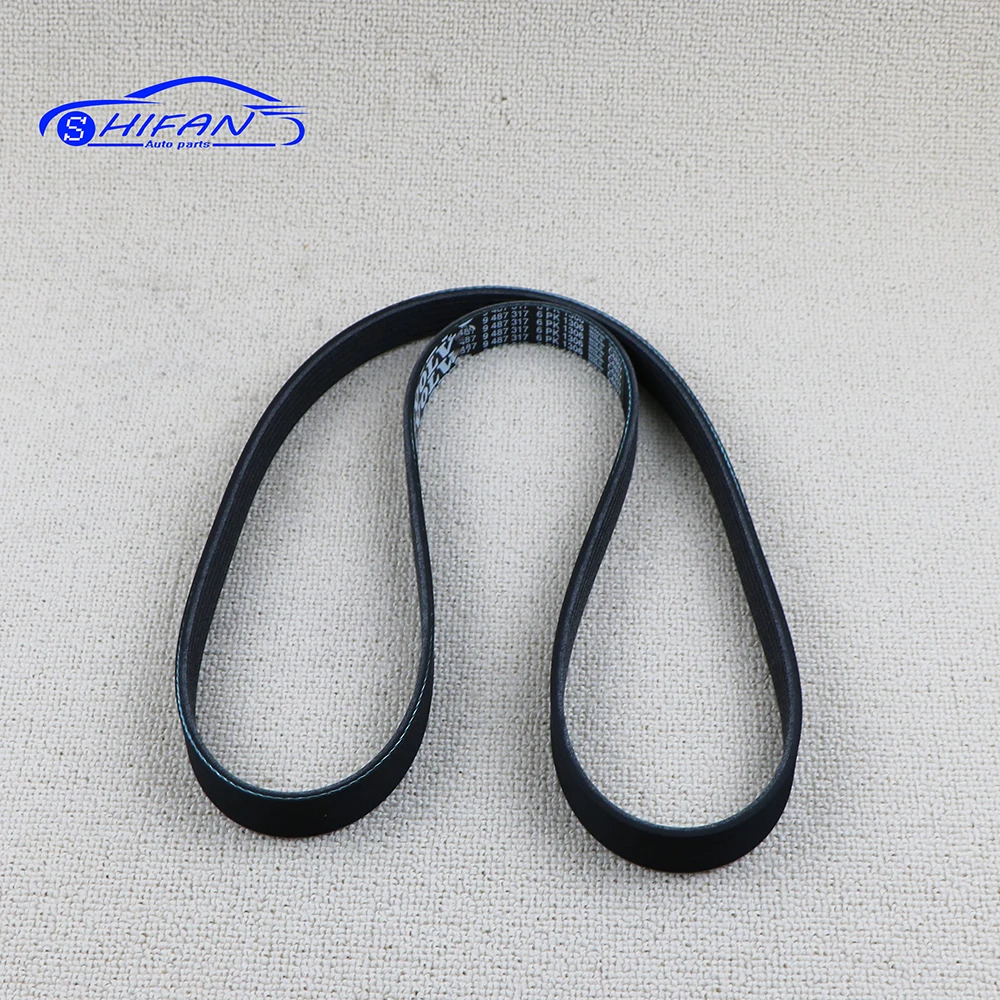 9487317 Car Alternator Drive Belt  Alternator Belt For Volvo S40 V50 C30 2005 2006 2007 2008 2009 2010 2011 2012 8670156