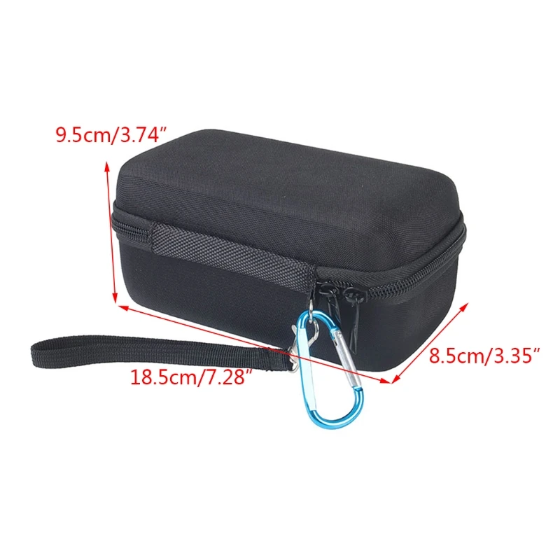 ADWE EVA Hard Carrying Travel for Case Bag Replacement for EMBERTON Wireless Speaker Shockproof for Protection Black