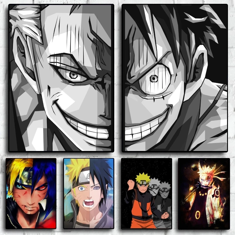 

Naruto Poster and Prints Sage Mode Children's Bedroom Decor Modern Home Cuadros Best Gift Christmas Gifts Hanging Living