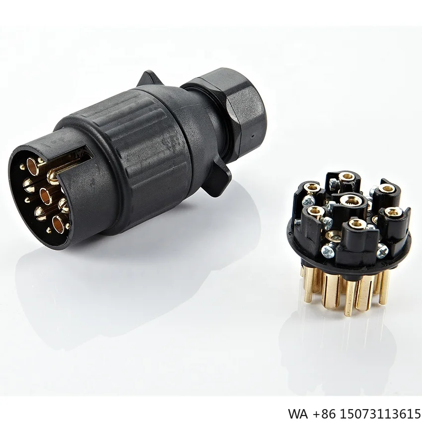 

12 В 7-контактная пластиковая вилка прицепа 7 + 6-контактный мультиконный буксировочный кабель West-System