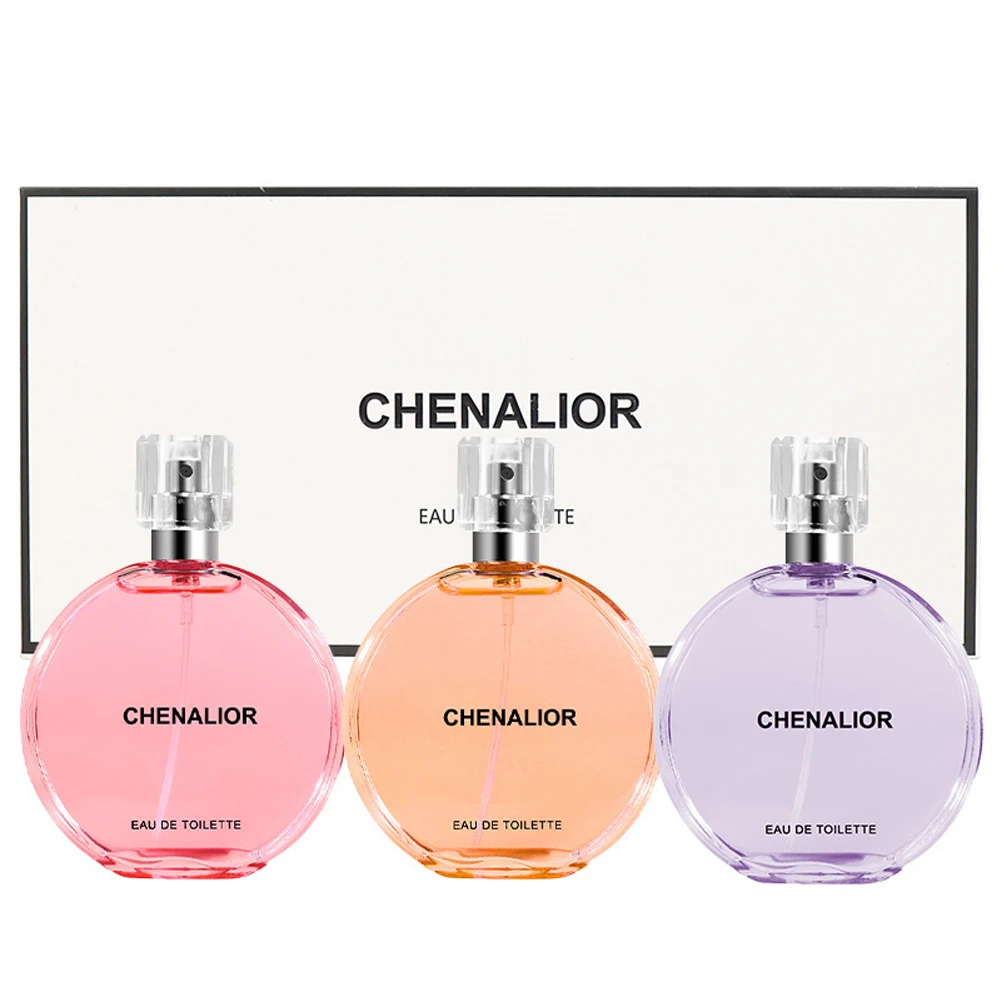 Kit de Perfume para mujer, 35ml x 3 uds., Eau de Parfum duradero, aromas de Chypre florales afrutadas para regalo de Perfume de Navidad especial diario elegante
