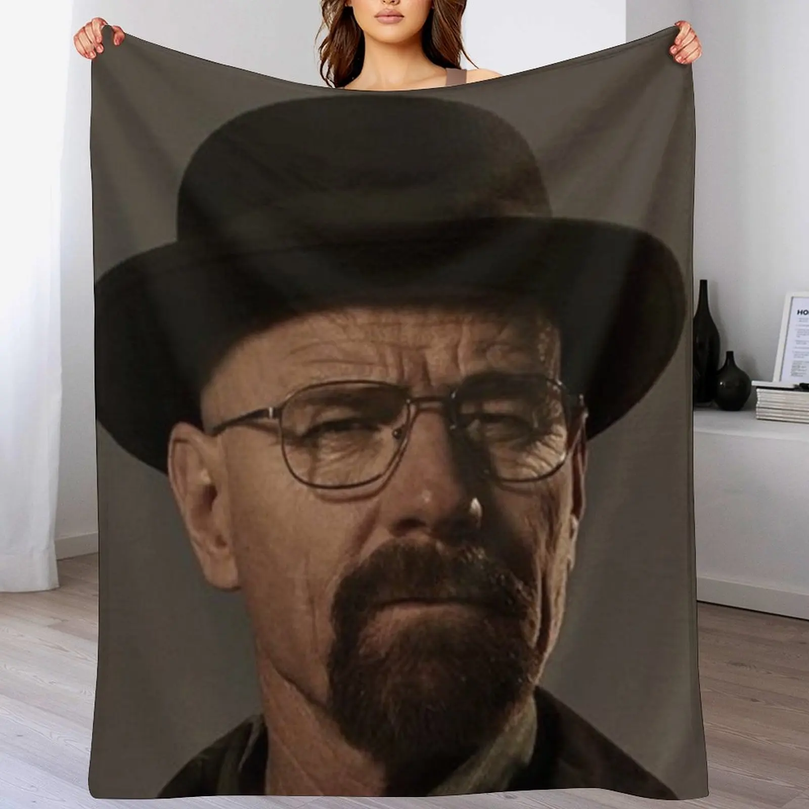 

Heisenberg being Heisenberg Throw Blanket Shaggy Furry Soft Blanket for Bedroom Living Room
