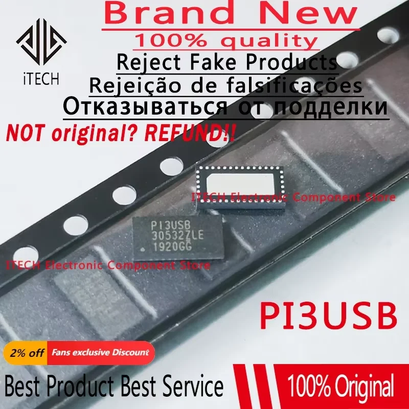 5pcs/lot Original PI3USB PI3USB30532ZLEX BQ24193 BQ24193RGER M92T36 Battery Management Charging IC Chips For Nintendo Switch