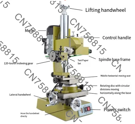 multi-functional cylindrical engraving machine, high-speed frequency conversion automatic，Small jewelry engraving equipment