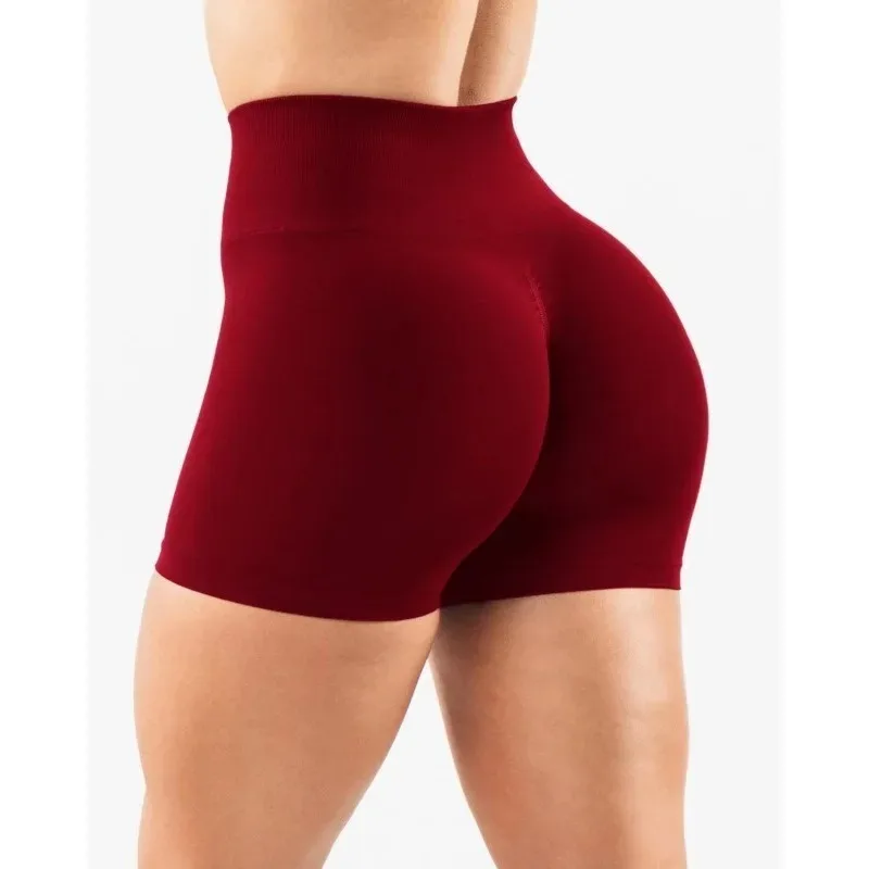 

Alpha High Waist Amplify Seamless Shorts Women Scrunch Butt Yoga Shorts Push Up Gym Shorts Athletic Booty Workout Short