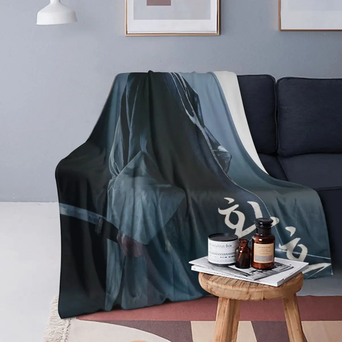 Kdrama Alchemy Of Souls Light And Shadow Blankets Soft Warm Flannel Throw Blanket Bedding for Bed Living room Picnic Home Couch