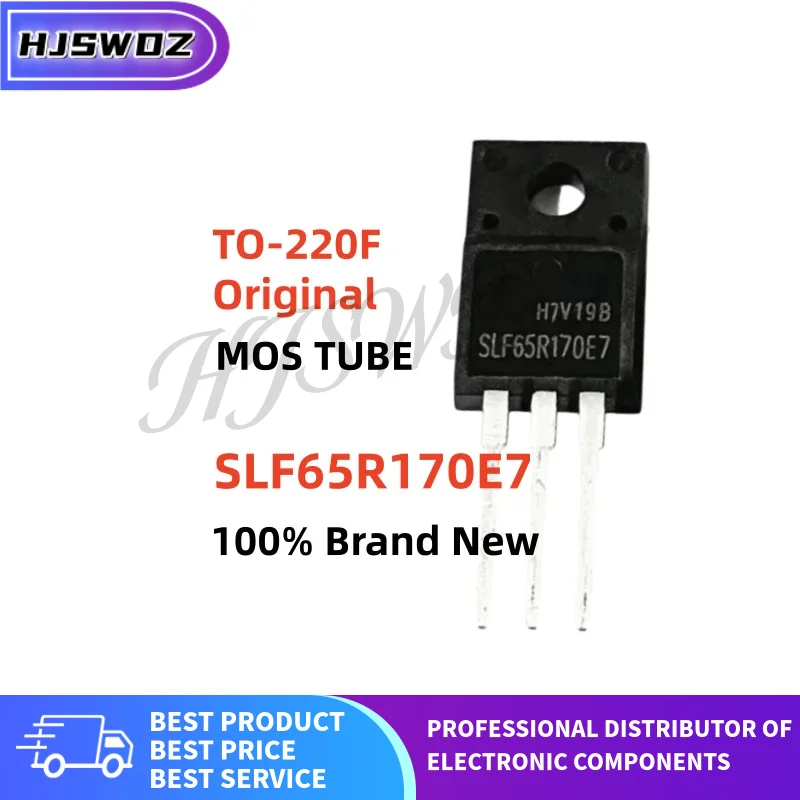 10PCS Original 100% New SLF65R170E7 65R170E7 TO-220F 650V N-channel MOS Field-Effect tube
