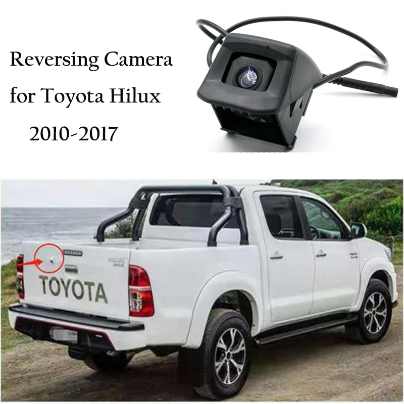 

Universal Car Rear View Camera for Toyota Hilux 2010-2017 Parking Reversing Camera HD Waterproof IP67 170 Degree View Angel 12V
