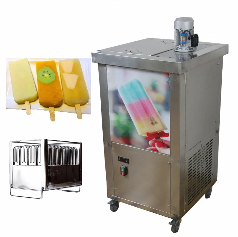 

30-40pcs Per Batch Single Mold Popsicle Machine/ice Lolly Machine /ice Lollipop Machine With 304 Brine Tank