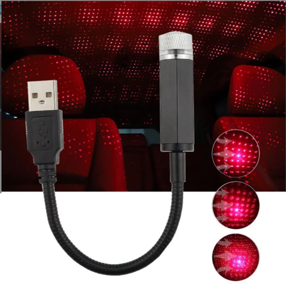 Oświetlenie dekoracyjne wnętrza samochodu USB do Peugeot Jeep Harley-Davidson Buick Bentley Scania