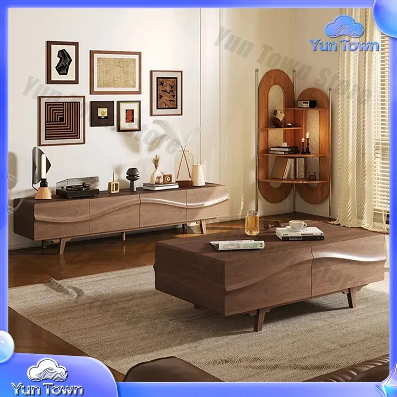 Wood Modern Tv Stands Aesthetic Designer Minimalist Luxury Tv Table Monitor Office Hallway Organizer Archivadores Home