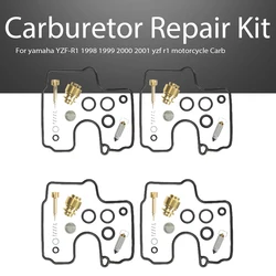 Carburetor Repair Rebuild Kit Gasket For YZF-R1 1998 1999 2000 2001 yzf r1 motorcycle Carb