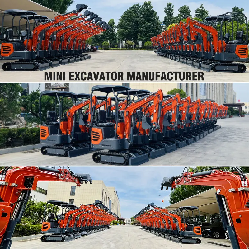 เครื่องขุดขนาดเล็ก0.8ตัน1ton อุปกรณ์เสริมต่างๆเครื่องขุดแบบมืออาชีพปรับแต่งได้
