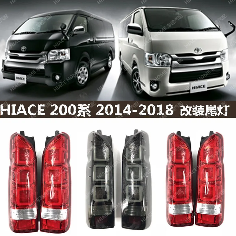 

car bumper Hiace200 tail light for Toyota Hiace 200 taillight LED Taillamp 2015~2018y car accessories for Toyota Hiace fog lamp