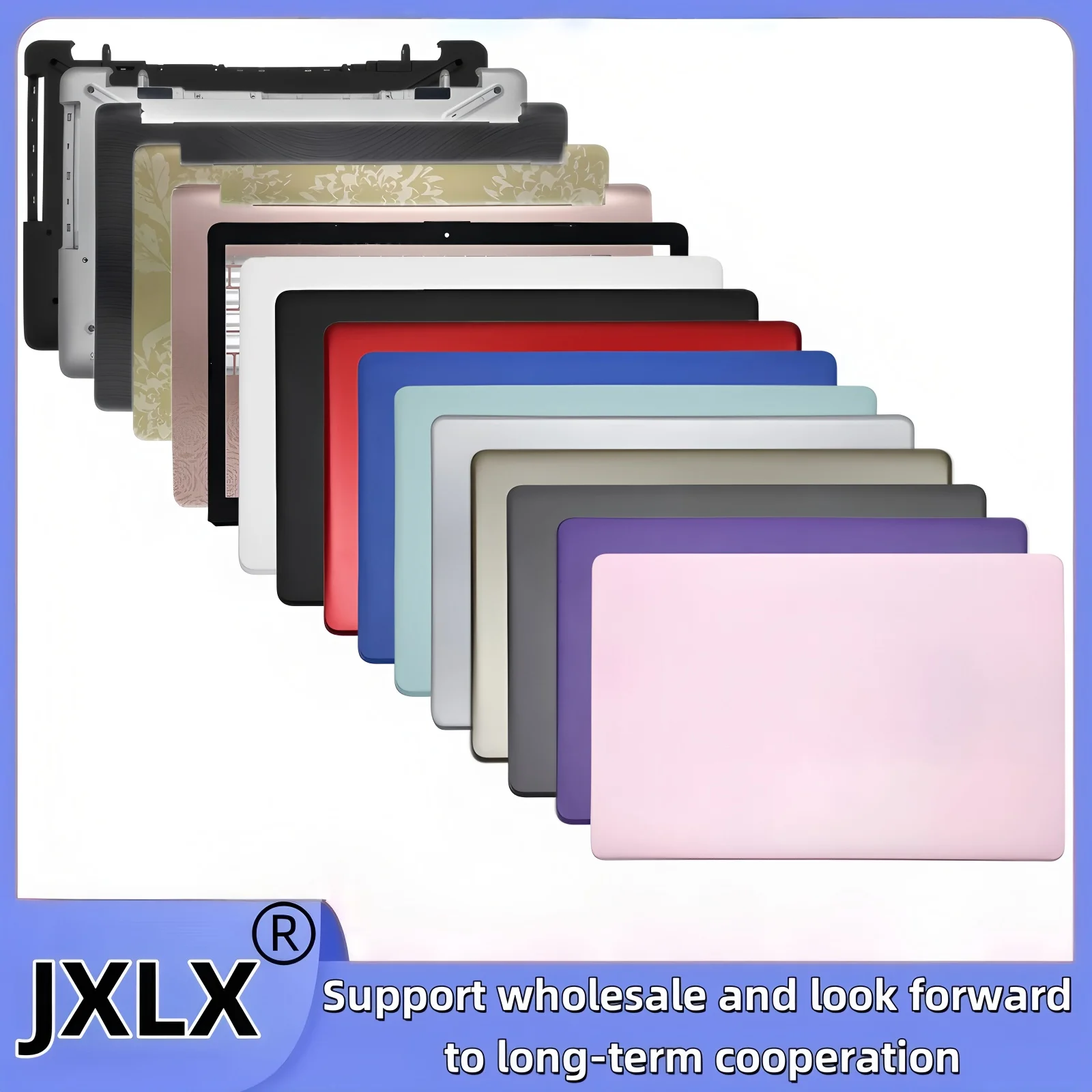 

JXLX® New For HP 17-BS 17-AK 17G-BR TPN-W129 TPN-W130 Laptop LCD Back Cover Top Case/LCD Bezel/Palmrest Cover/Bottom Base Cover